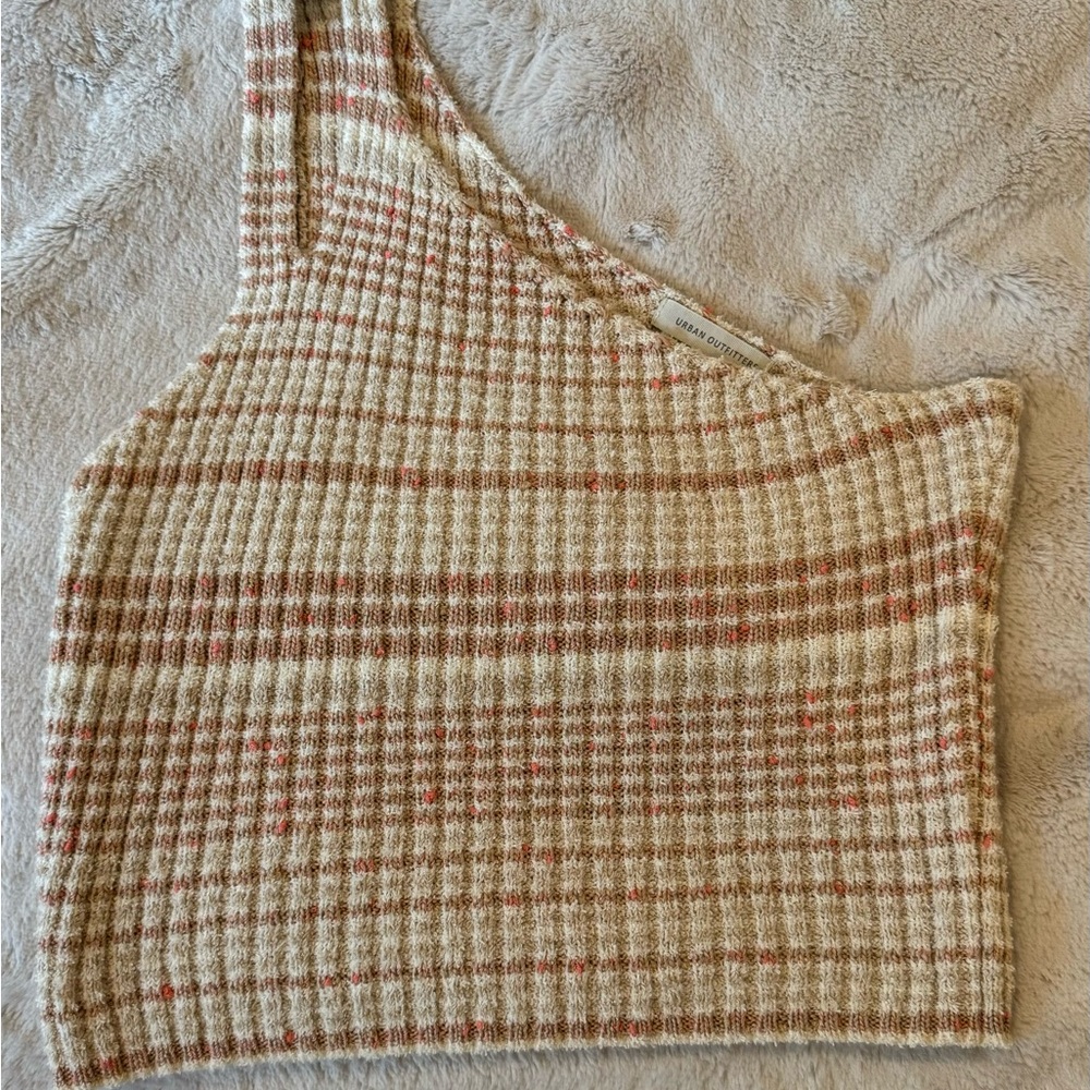 Urban Outfitters One Shoulder Knit Top